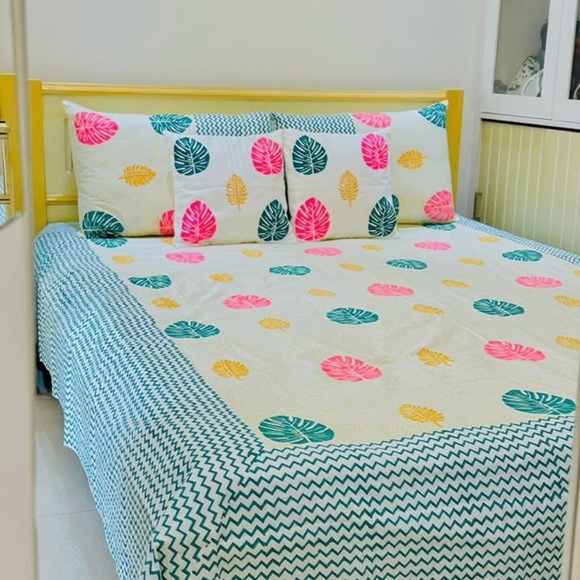 Paisley Green and Blue Bedding Set - Picture 3 of 8